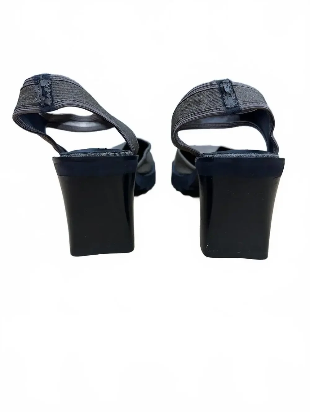 Gloria‎ Vanderbilt Chunky Heel Ankle Strap Sandals